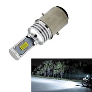 iFixedShop Đèn Pha Xe Máy H6/BA20D 1000LM 72W 6000K Ánh Sáng Trắng 2 Bóng LED 3570 DC 12-24V