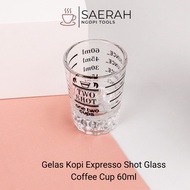 Expresso Shot Glass Coffee Cup 60ml