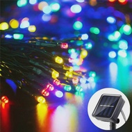 Ngoài Trời Đèn LED Năng Lượng Mặt Trời Dây Đèn Nhấp Nháy Icicle Cho Sân Vườn Giường Hoa Biệt Thự Bãi