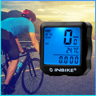 COD Inbike Speedometer Sepeda 14 Function LCD Display Bicycle / speedometer sepeda mtb wireless digi