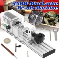 Precisions Mini Wood Lathe Machine DIY Woodworking Lathe Polishing Cutting Drill Rotary Tool Standard Set Benches Drill 350W