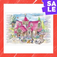 Direct From Japan Tenyo [Made in Japan] 1000 pieces Jigsaw Puzzle Disney 2026 Calendar Jigsaw Puzzle