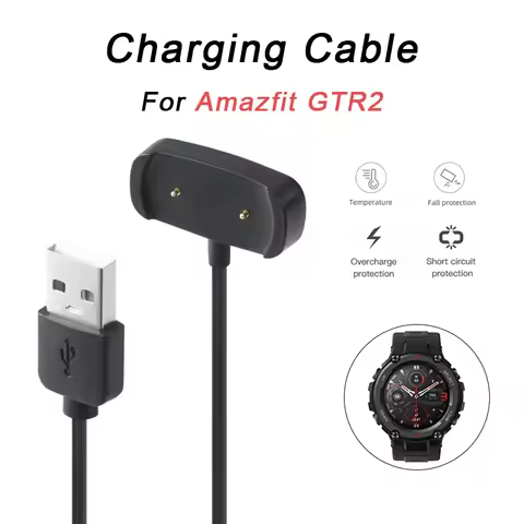 Charger for Amazfit GTS 4 Mini/Bip 3/ Bip 3 Pro/ Bip U Pro/GTS 2/ GTR 2/ GTS2 Mini/ GTS 2e/ T-Rex Pr