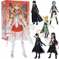 Figma Anime Sword Art Online Sinon Asuna Kirito Action Figure Figma Collection Toys