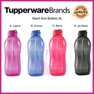 Tupperware Giant Eco Bottles 2L Flip Top Cover (Limited Edition) 2L Water Bottle Botol air tupperware botol tupperware