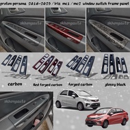 proton persona 2016-2025 red forged carbon fiber window switch frame panel accessories persona baru 