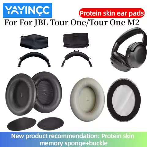 YAYINCC Replacement high quality Earmuffs Ear covers Ear cushions Ear pillow spare part For JBL Tour