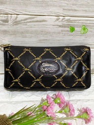 Handbag Clutch Longchamp Original Second full leather