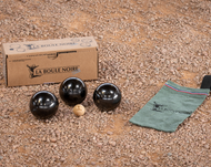 เปตองโอบุท ลาบูลนัว เหล็กแข็ง Obut La boule noire นำเข้าจากฝรั่งเศส