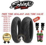 Shinko Verge 016 Dual Compound Tubeless Tire 70/90-17 80/90-17 90/80-17 110/70-17 120/70-17 130/70-17 140/70-17 150/60-17