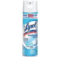 **買滿HK$300包送貨**Lysol Disinfectant Spray Crisp Linen Scent 殺菌消毒噴霧 - 清新味 19oz/538g 019200793292