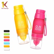 One Family Drinking Bottle Infuser H2O C708 Drinking Water Tumbler with Orange Squeezer Infused Wate