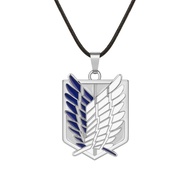 Anime Aot Eren Key Pendant Attack on Titan Wings of Liberty Survey Corps Pendant Necklace