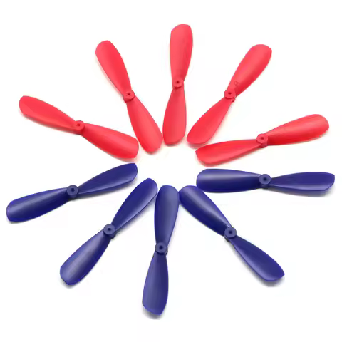 10pcs 46mm 4.6cm 0.8mm 1.0MM CW CCW AB Props Propellers Main Blades fit 716 615 720 Coreless Motor F