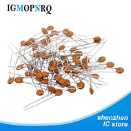 100pcs 50V Ceramic capacitor 1pF ~ 100nF 0.1uF 104 4.7PF 10PF 22PF 33PF 47PF 100PF 101 220PF 10NF 33