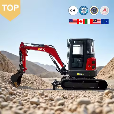 New Design 4T Crawler Excavator Mini Excavator Digger With CE Euro 5 / EPA With Kubota Engine 2000/1