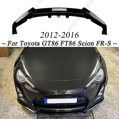 Front Bumper Lip Spoiler Splitter Diffuser For Toyota GT 86 GT86 FT86 Scion FR-S 2012-2016 Coupe 2-D