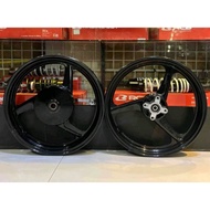 MAGS 3 Spokes Enkei Mags for Mio Sporty mio soulty 1.4x14-17S (pair) 100% ORIGINAL