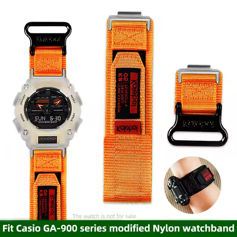 GA900 Modified Watchband For Casio watches G-shock GA-900A/VB/TS DW-6900 straps men's outdoor Waterp