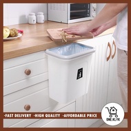 Hanging Trash Can White Hanging Trash Can - Kitchen Hanging Rubish Bin - White