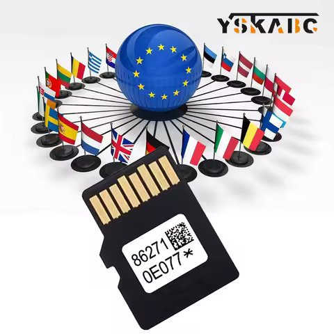 2025 Latest Update for Toyota Navigation SD Card OEM 86271-0E077 Prius 4Runner GPS Accessories USA C