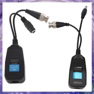 (Y W Z H)HD-CVI/TVI/AHD Passive Video Balun with Power Connector and RJ45 CAT5 Data Transmitter 1 Pa