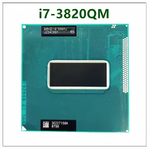 i7-3820QM Core i7 CPU i7 3820QM CPU 8MB PGA 2.7GHz to 3.7GHz SROMJ