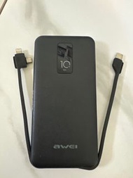 awei 10000mAh 黑色尿袋