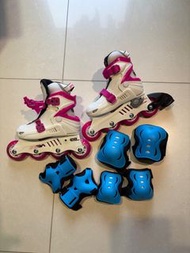 SEBA 兒童粉色直排輪