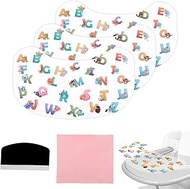 3pcs Suction Cup Stickers for Stokke Tripp Trapp Trays, Animal and Letter Tray Suction Cup Stickers 