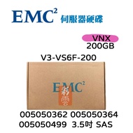 Dell EMC 200G VNX V3-VS6F-200 005050362 005050364 3.5 Inch SAS