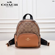 Coach Bag Official Store Original authentic Women Backpacks C8603  C8604 Court 21 Mini Fashion doubl