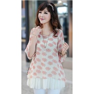 Trendy Two-Piece Joint Round Neck Causal Top