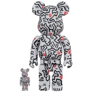 [IN-STOCK] Keith Haring #8 Artist Be@rbrick 400%+100% bearbrick