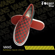 VANS ผ้าใบแบบสวม มือสอง สภาพเหมือนใหม่ จัดส่งฟรี! เก็บปลายทาง