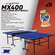 Maxpro MX400 Table Tennis with Wheels
