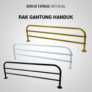 Hanging towel rack / Clothes hanging rack / Multipurpose hanging rack FREE NAILS