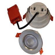 Fireproof Downlight/8W Fire Rated Downlight Dimmable Color Matching Interchangeable Cover Fireproof 