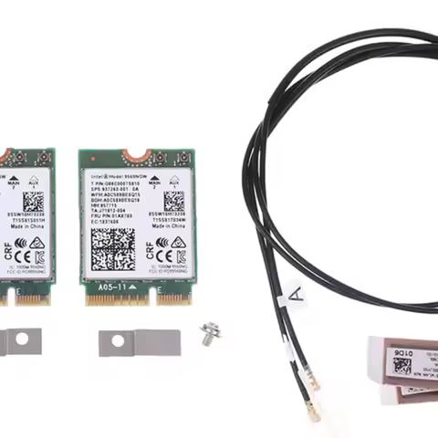 9560NGW WiFi Card+Antenna 1733Mbps Wireless AC 9560 Dual Band 2.4G/5G BT 5.0 802.11Ac M.2 CNVI 9560N