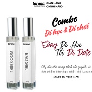 COMBO nước hoa nữ Larana Good Girl và Bad girl phù hợp đi học đi làm và đi chơi dung tích 10ml