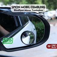 Mini Rearview Mirror Paste Additional Mini Rearview Mirror Round Convex Car Motorcycle Blind Spot Mirror