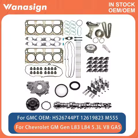 Engine Rebuild Kit Camshaft Fit 5.3 L AFM For Chevrolet Chevy Suburban Tahoe GMC GM Yukon Gen L83 L8