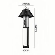 2-In-1 Telescopic Camping Light ไฟฉายแบบชาร์จไฟได้อุปกรณ์ตั้งแคมป์กลางแจ้งกันน้ําอเนกประสงค์พับ Camp