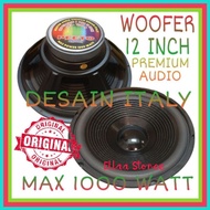 PEETO 12 Inch Component Speaker SKJ-1290 N Woofer Audio Max 1000 Watt