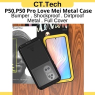 Huawei P50,Huawei Pro Pro Love Mei case shockproof dustproof metal case phone case phone casing phon