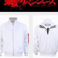 yr1 Tokyo Revengers Valhalla Cosplay Jacket Long Sleeve Tops Anime Casual Sports Coat Mikey Draken C