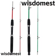 WISDOMEST Fishing Rod, 107g Lure Weight 1.0m Length Spinning Rod, High Quality Carbon 2 Sections Tra