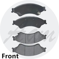 Front Brake Pad Kit Ceramic With Silencer Sheet For Ford Ranger AB3Z-2V001-A AB3Z2V001A AB3Z-2V001A