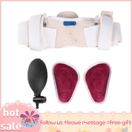 ♘☃□Inguinal Hernia Belt Groin Support Inflatable Hernia Bag for
