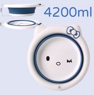 其他品牌 - 食品級可摺疊矽膠洗面盆 可折疊 洗餸浸腳露營 膠盆 水桶